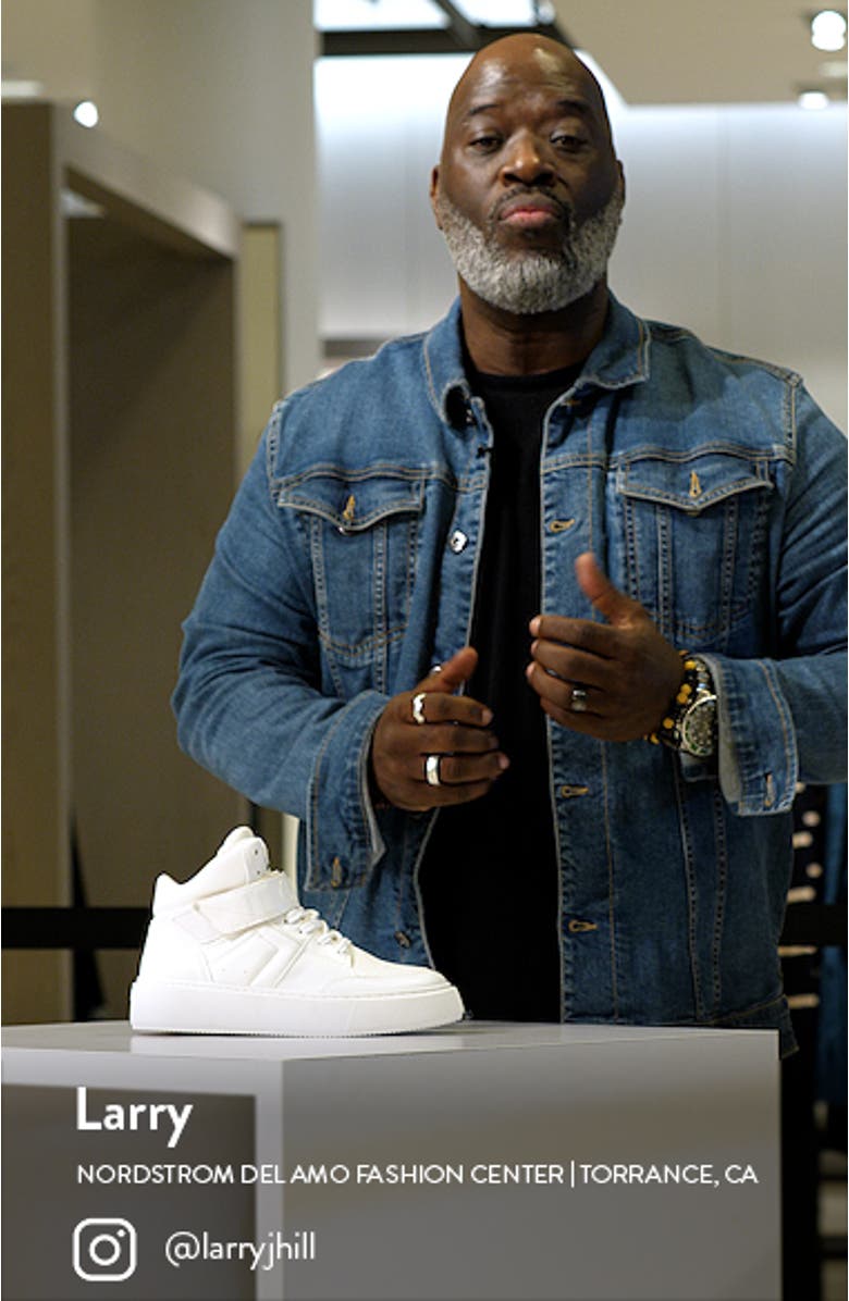 Sporty Mix High Top Sneaker, sales video thumbnail