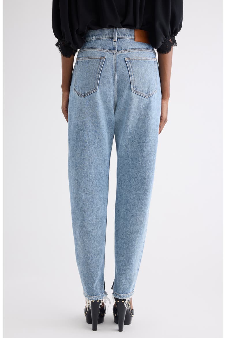 Barrel Leg Jeans, Alternate, color, TIGER LILY BLUE