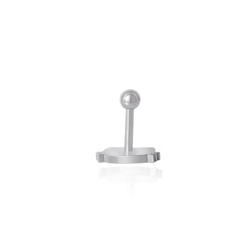 Hello Kitty Stainless Steel Cartilage Stud In White