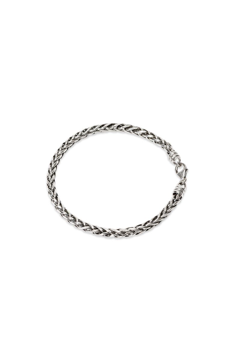 LOUPN Spiga Chain Bracelet, Main, color, Silver