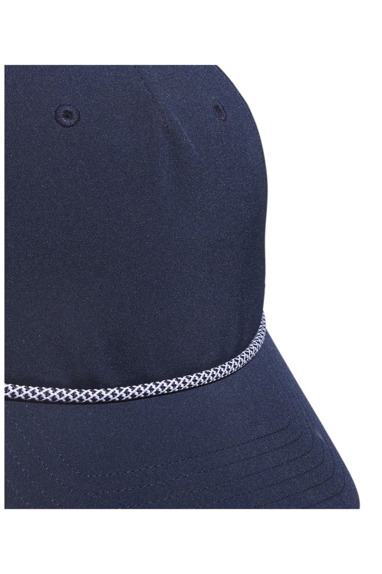 Rope Trim Golf Snapback Hat, Alternate, color, COLLEGIATE NAVY