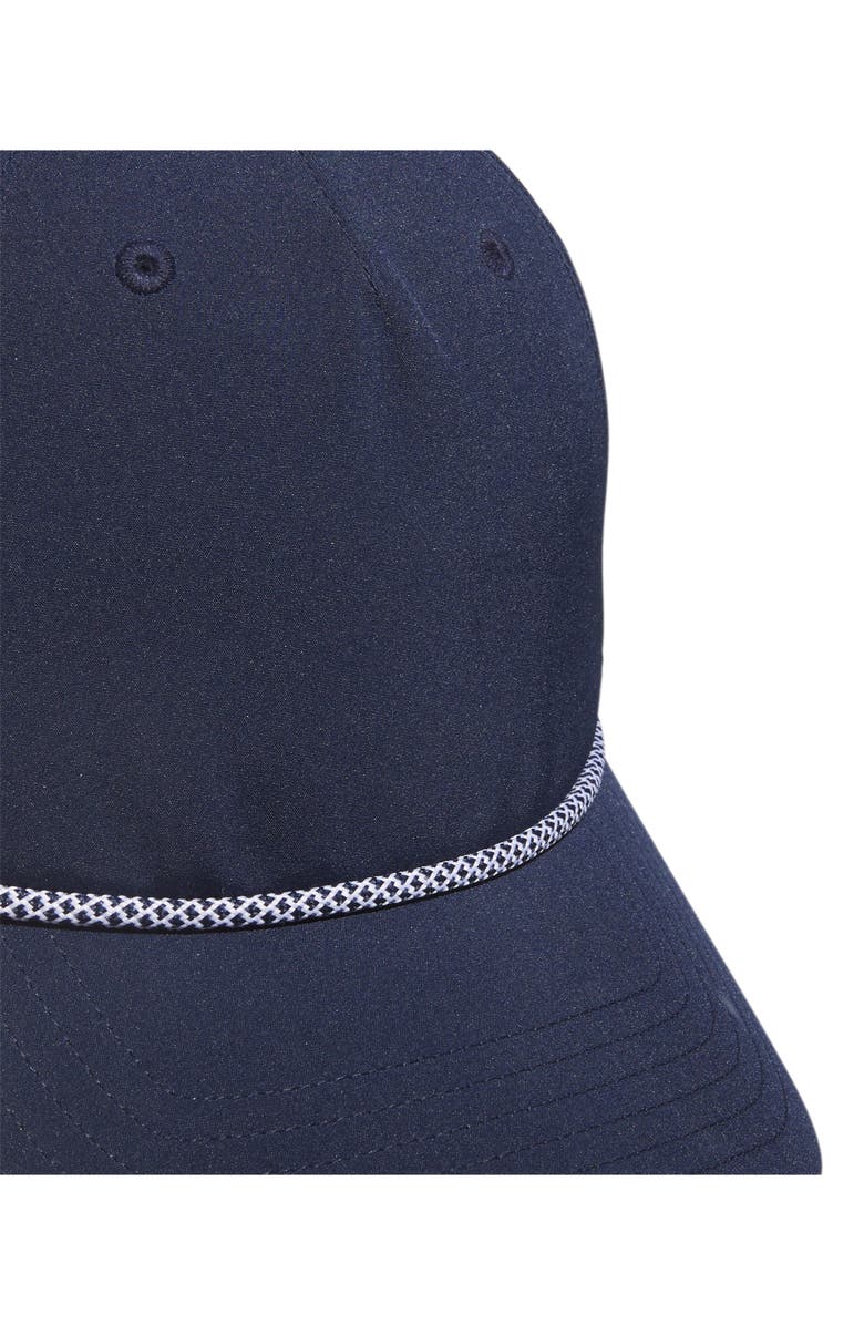 adidas Golf Rope Trim Golf Snapback Hat, Alternate, color, Collegiate Navy