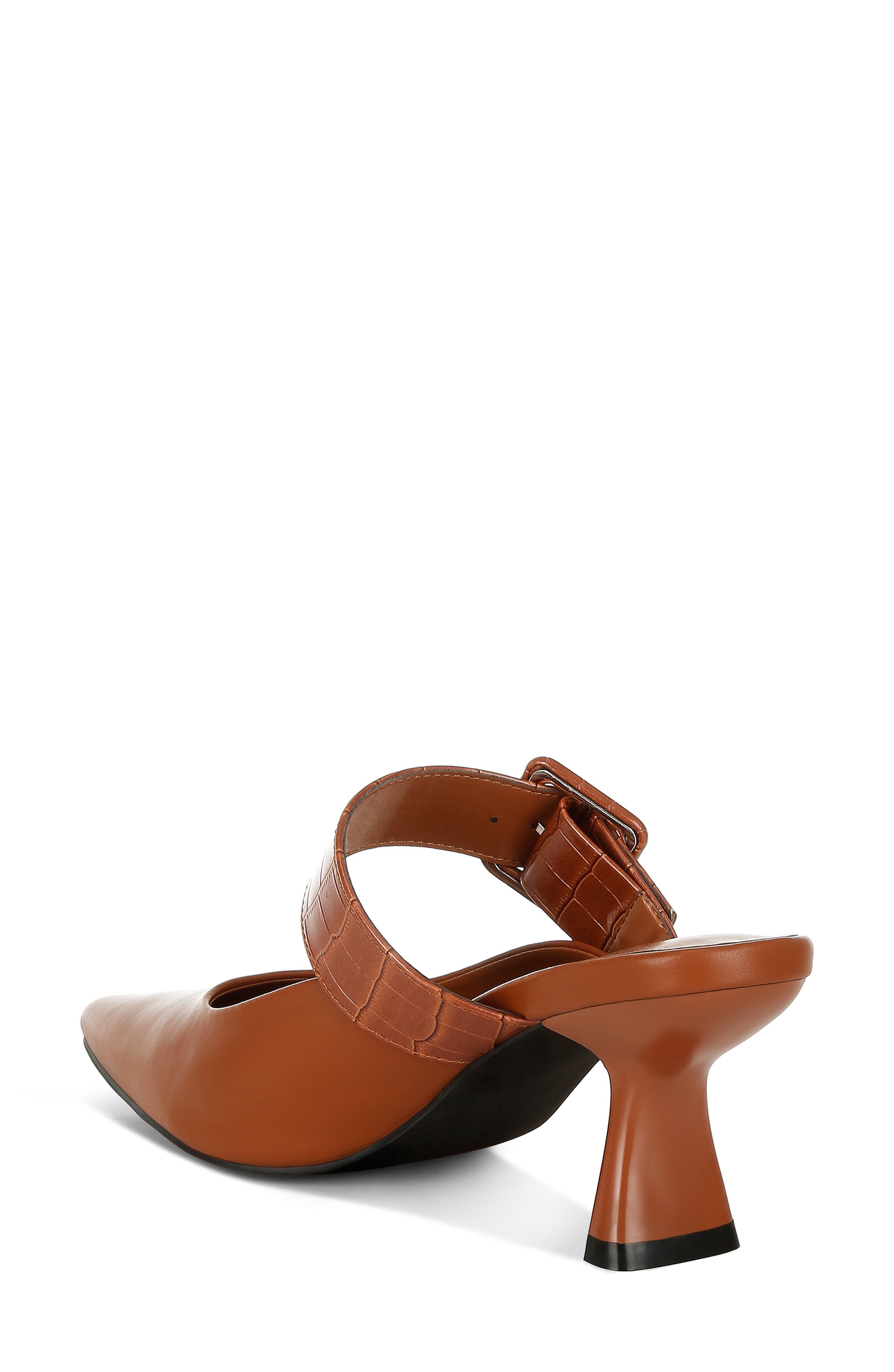 Pointed Toe Mule, Alternate, color, TAN