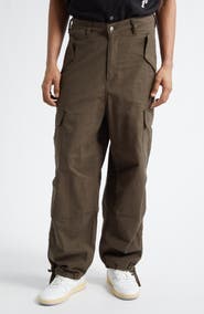 Rhude Cotton & Linen Parachute Cargo Pants