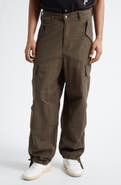 Rhude Cotton & Linen Parachute Cargo Pants