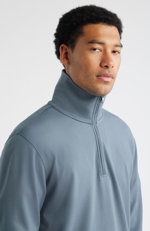 Nordstrom Travel Luxe Quarter Zip Pullover In Gray