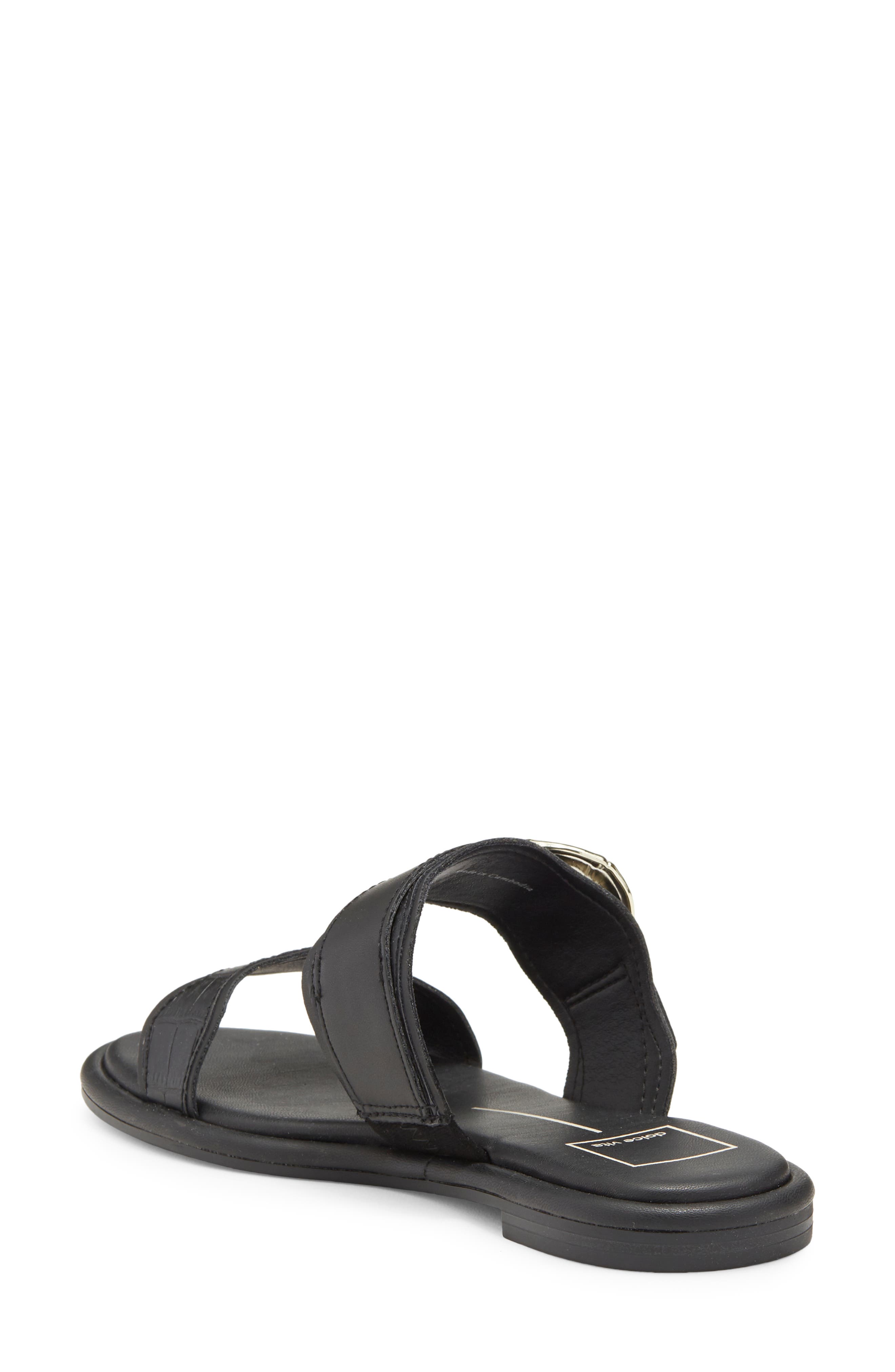 Dolce Vita Aperol Scalloped Slide Sandal, Alternate, color, 