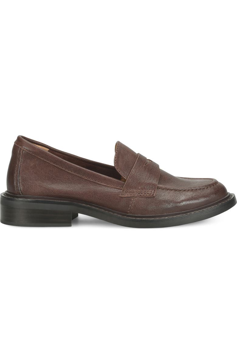 Söfft Mara Penny Loafer, Alternate, color, Cocoa Brown