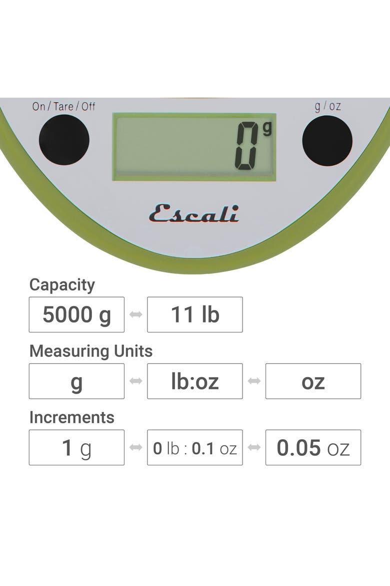 Primo Digital Scale, Alternate, color, Tarragon Green