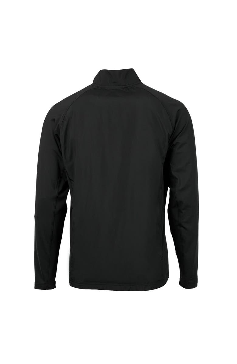 Cutter & Buck Men's Cutter & Buck Black Richmond Flying Squirrels Adapt Eco Knit Hybrid Recycled Full-Zip Jacket, Alternate, color,