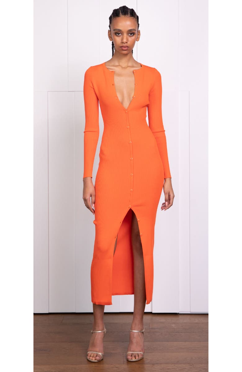 Mother of All Ambra Knit Dress, Alternate, color, Orange