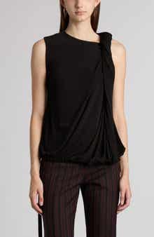 McQueen Twisted Sleeveless Top