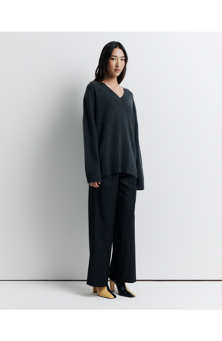 Romy Ingrid Sweater, Alternate, color, Dark Grey