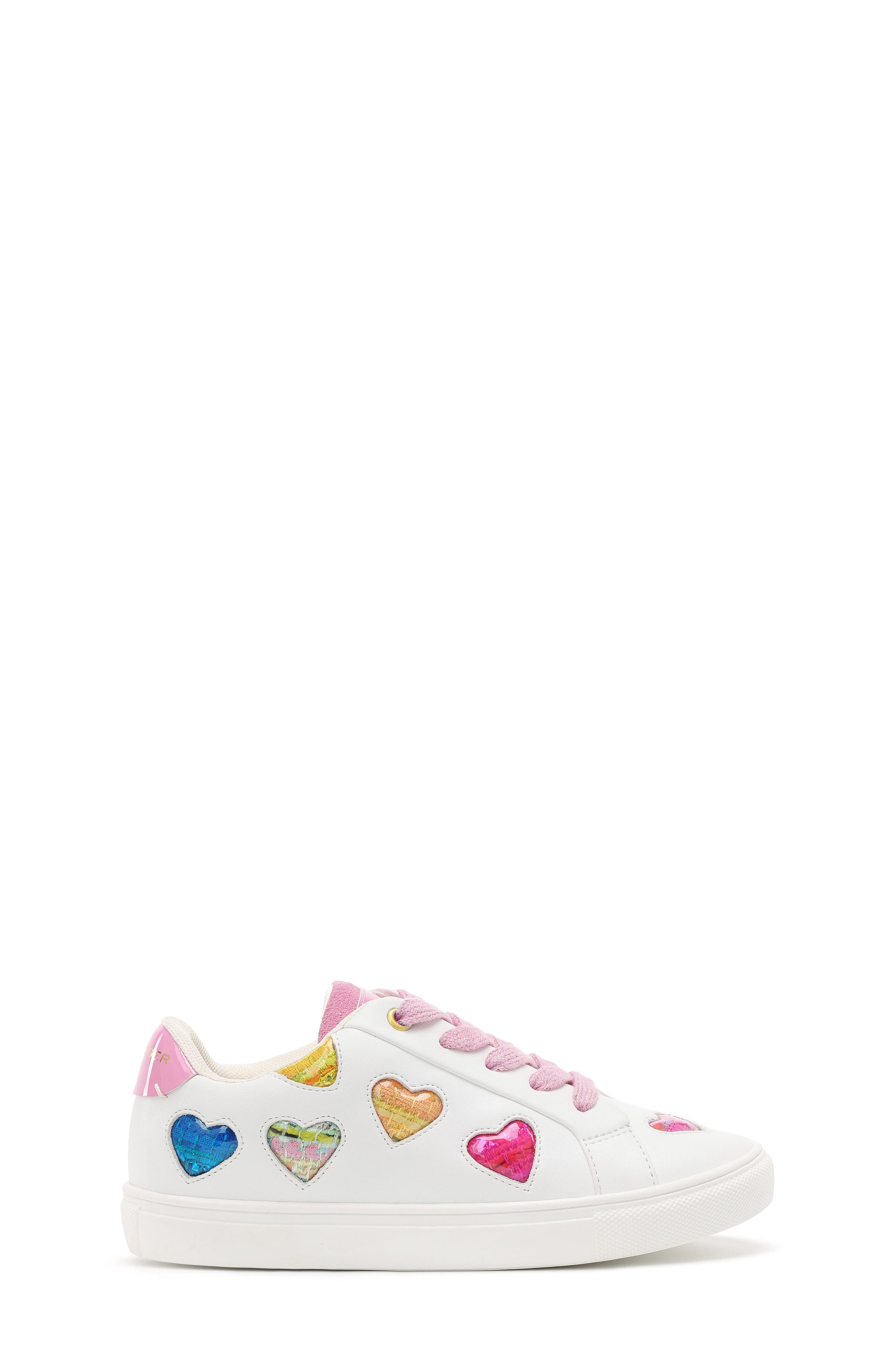 Kids' Mini Lane Love Sneaker, Alternate, color, PINK MULTI