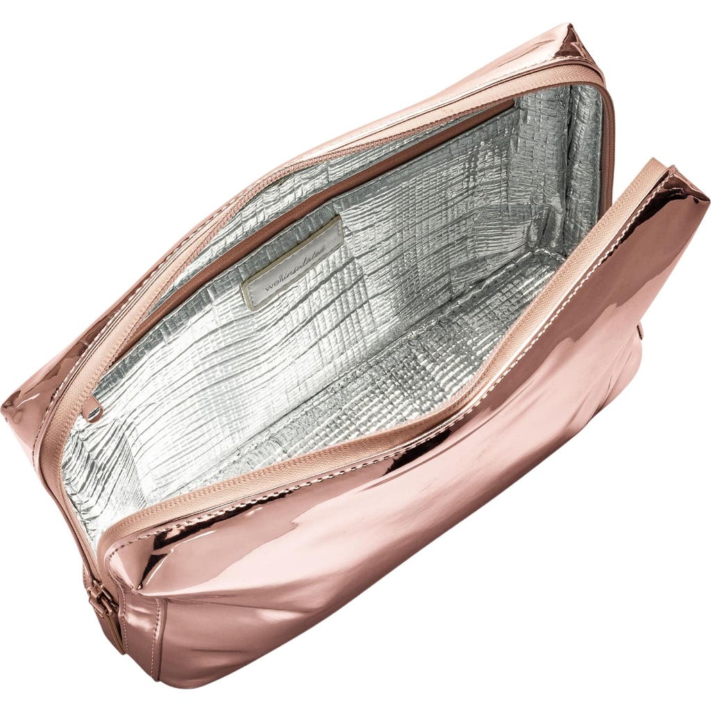 WELLinsulated Performance Beauty Bag Large in Rose Gold  product