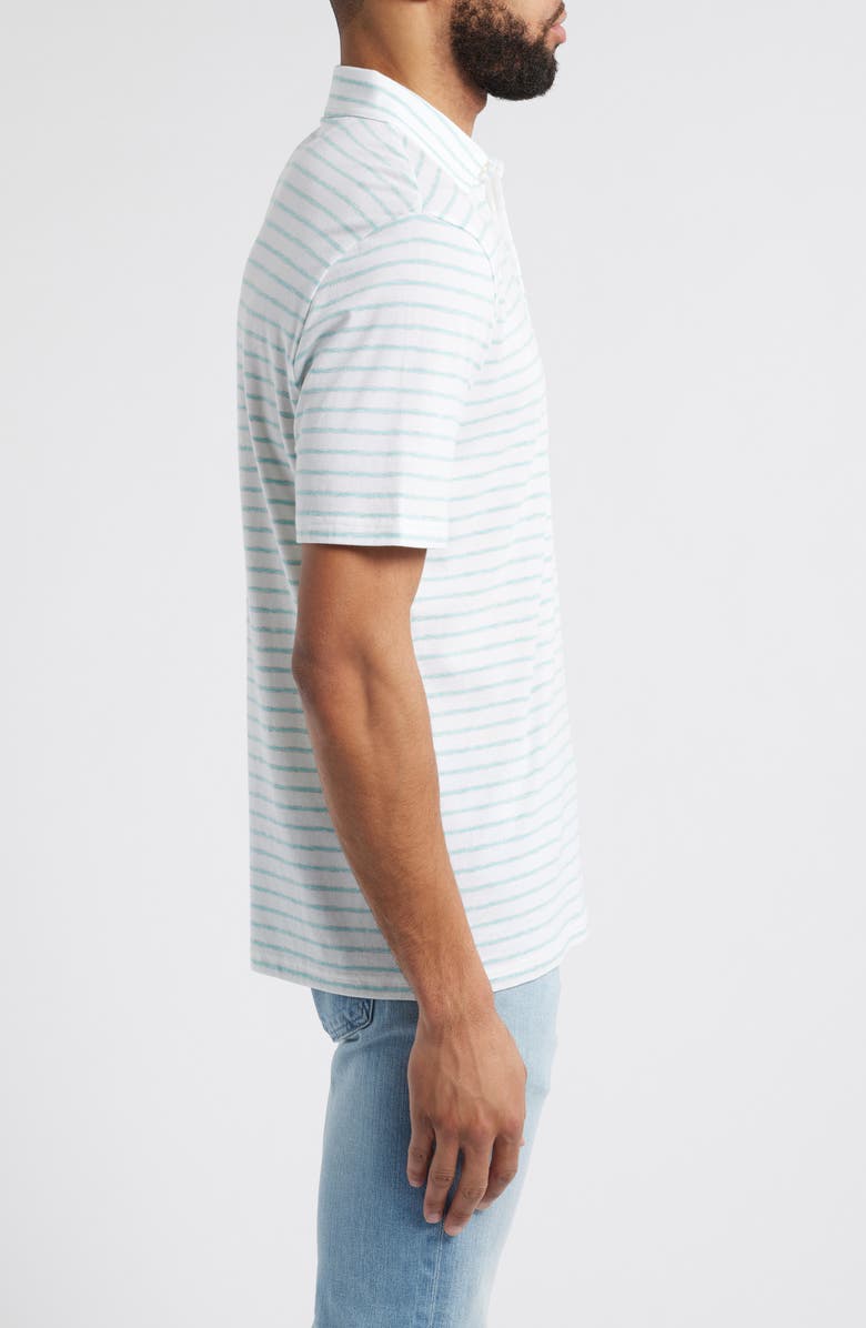 johnnie-O Matthis Stripe Pocket Polo, Alternate, color,