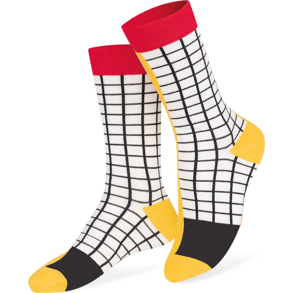 Doiy Kids' Fries Juice 3d Crew Socks In Multi