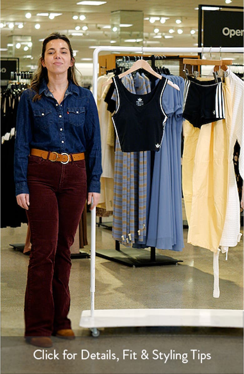 Comfort Flex Cotton Blend Crop Tank, sales video thumbnail