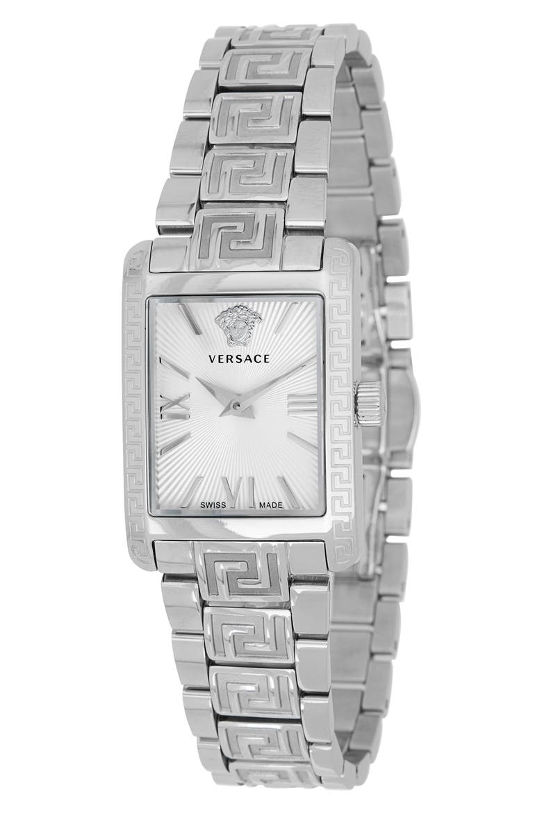 Tonneau Bracelet Watch, 23mm x 33mm, Main, color, STAINLESS STEEL
