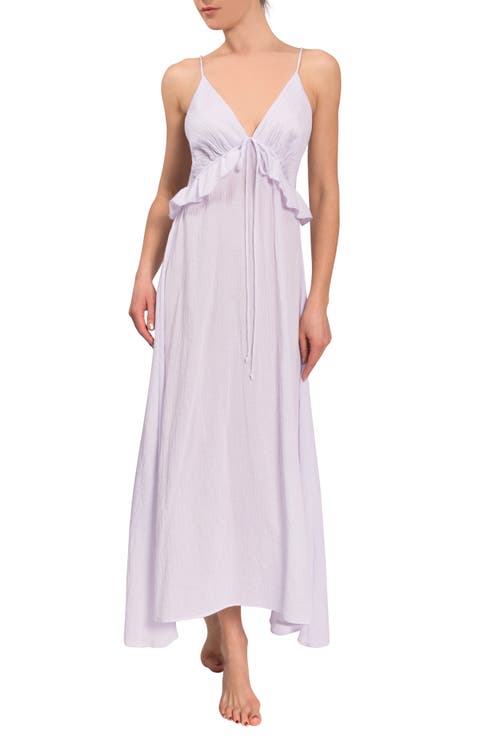 Ruffle Empire Waist Nightgown