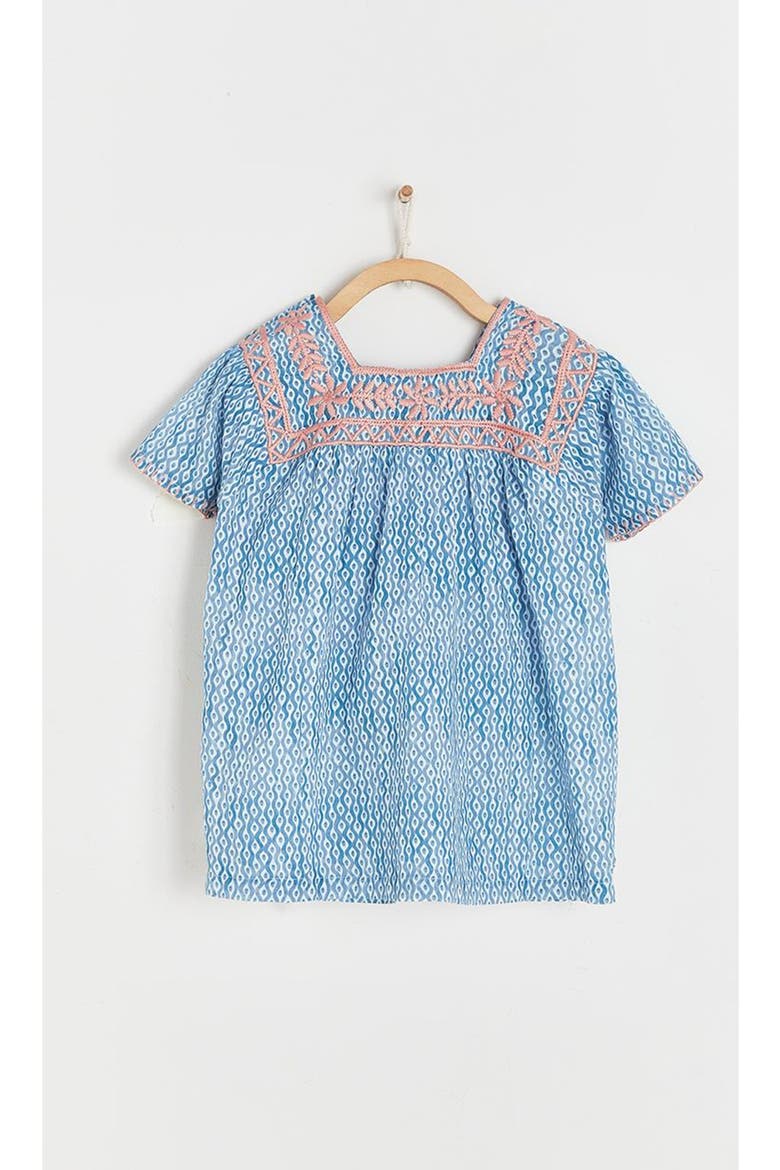Afrika Spaghetti Strap Blouse, Alternate, color, PASTEL BLUE