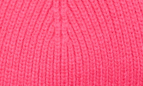 Kurt Geiger London Crystal Logo Beanie In Pink