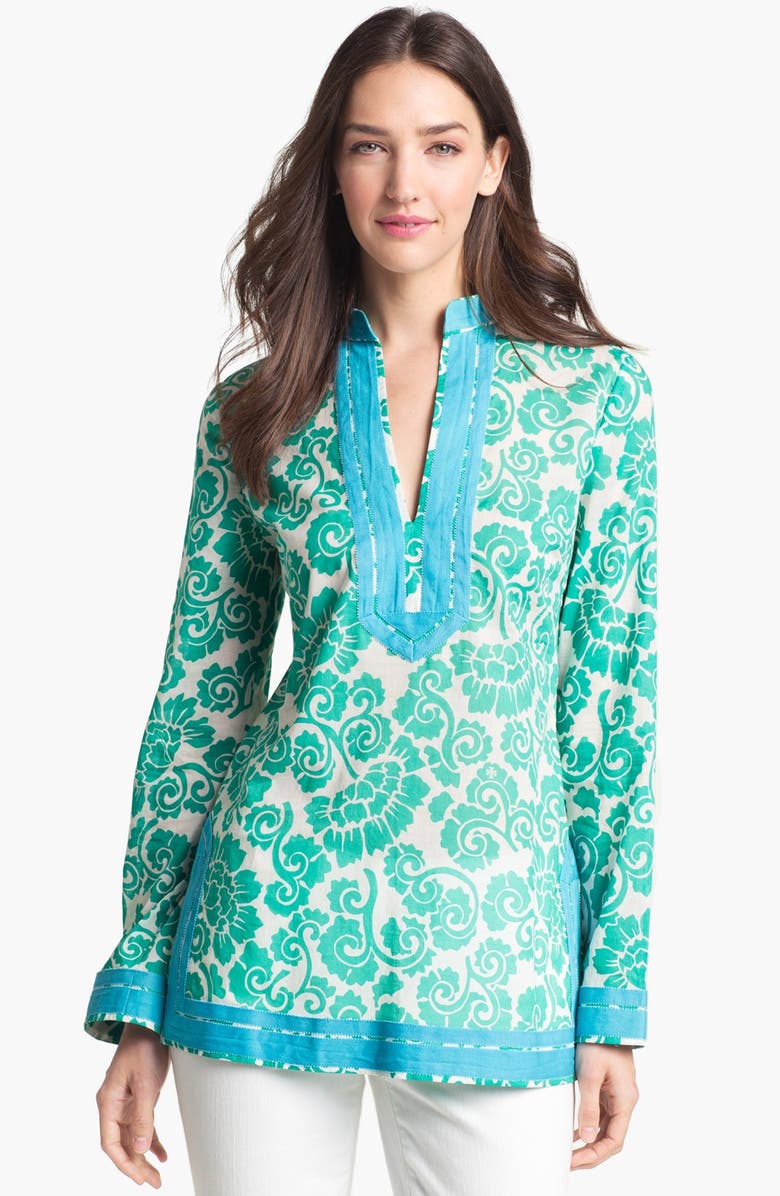 Tory Burch 'Tory' Tunic, Main, color,