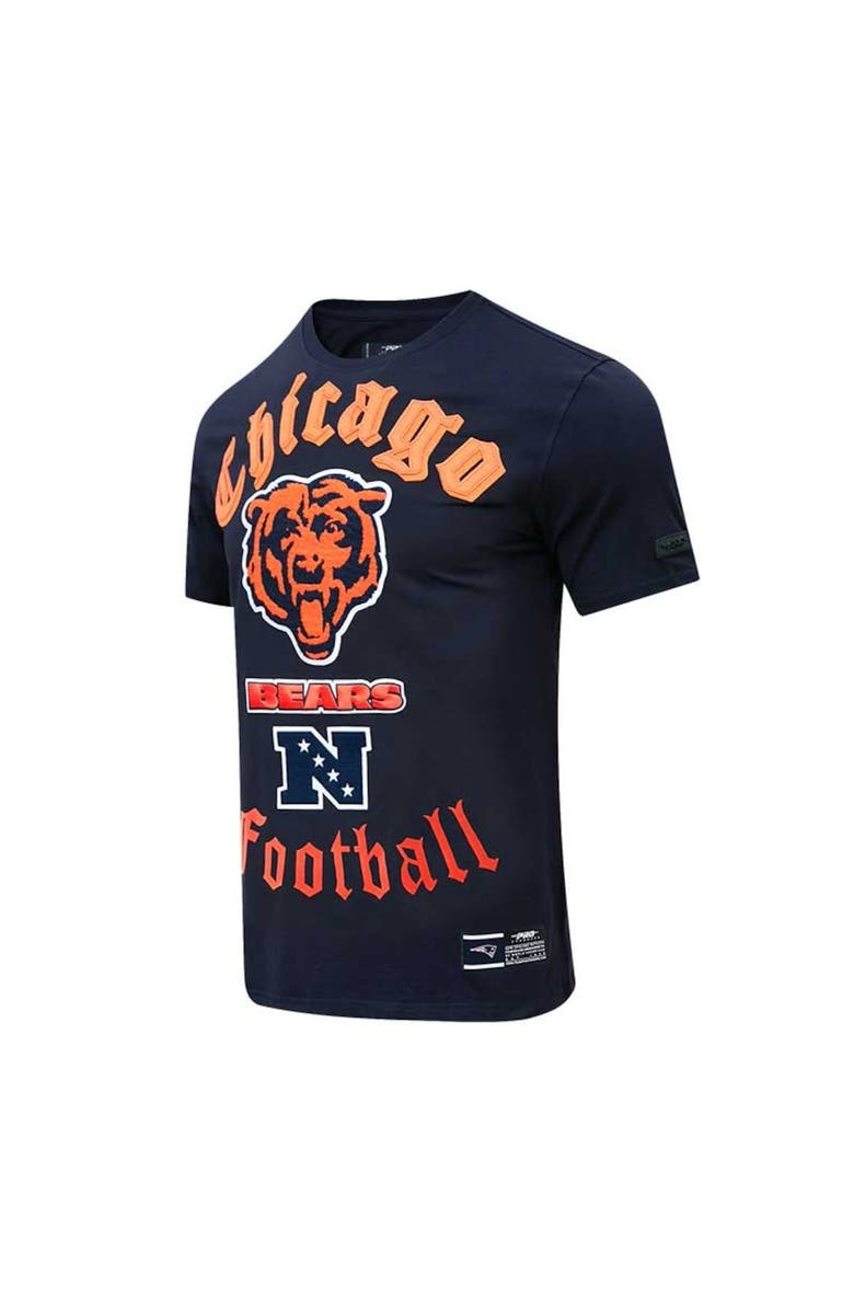 PRO STANDARD Men's Pro Standard Navy Chicago Bears Old English T-Shirt, Alternate, color, 