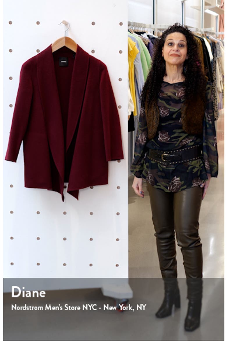 Clairene Luxe Shawl Collar Coat video