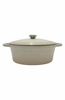 BergHOFF International Neo 5-Quart Cast Iron Oval Covered Dutch Oven