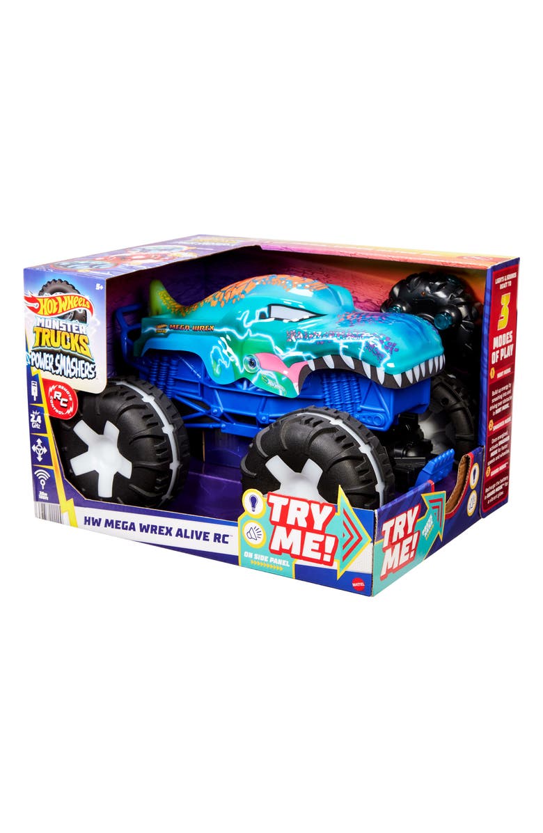 Hot Wheels Monster Trucks Power Smasher Mega Wrex Alive RC<sup>™</sup> Truck, Alternate, color, 