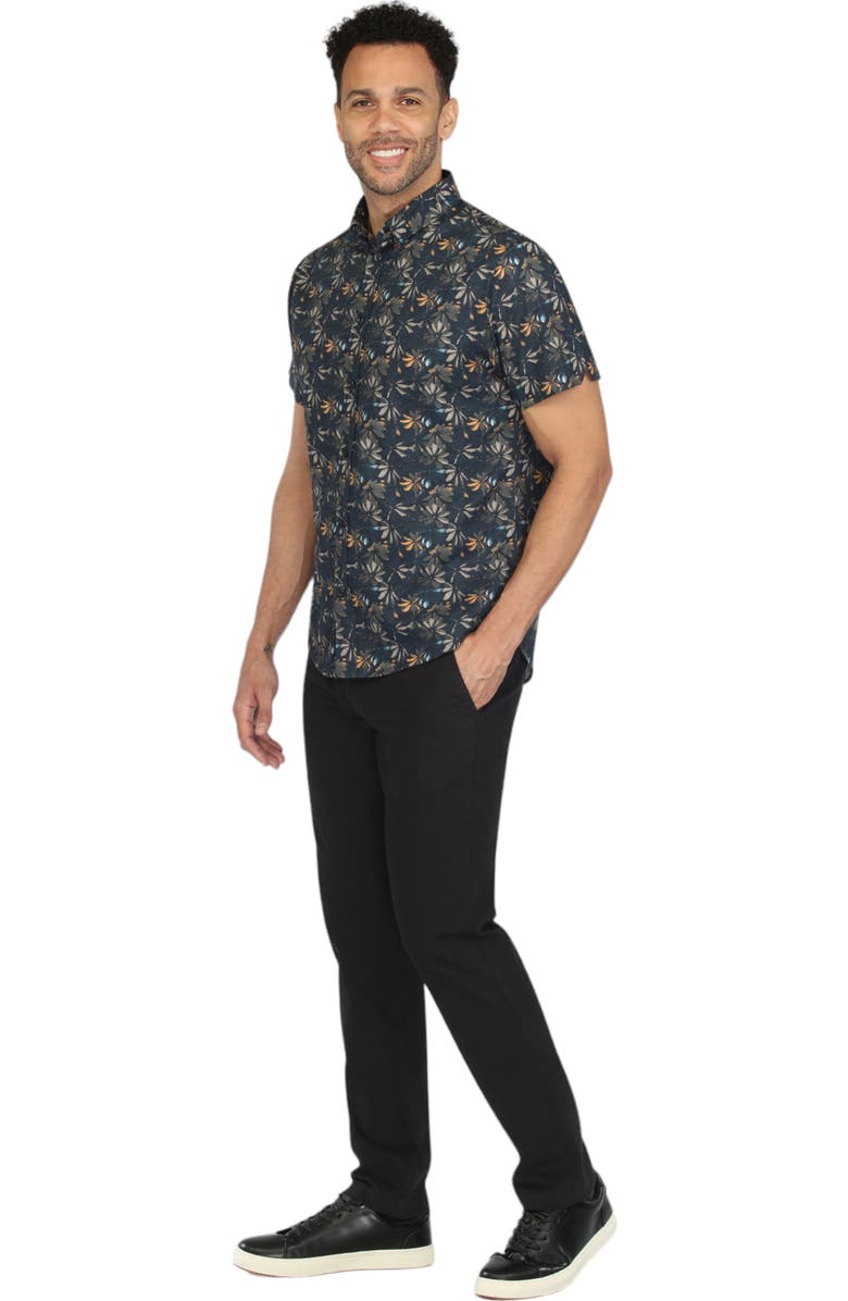 Vustra Lily Print Short Sleeve Shirt, Alternate, color,