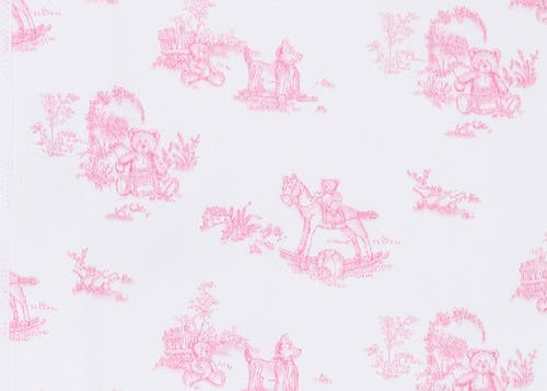 Nellapima Pink Toile Ls Playtime In White