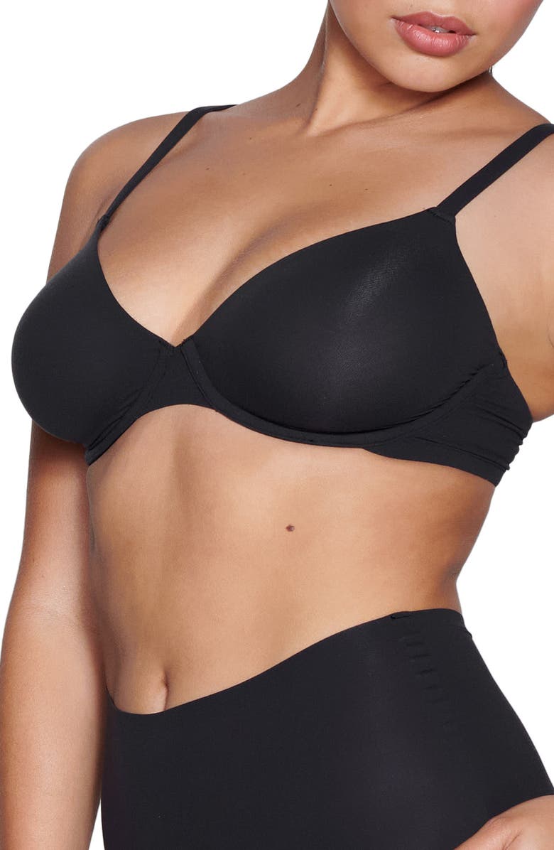 SKIMS Fits Everybody Unlined Underwire Bra, Alternate, color, 