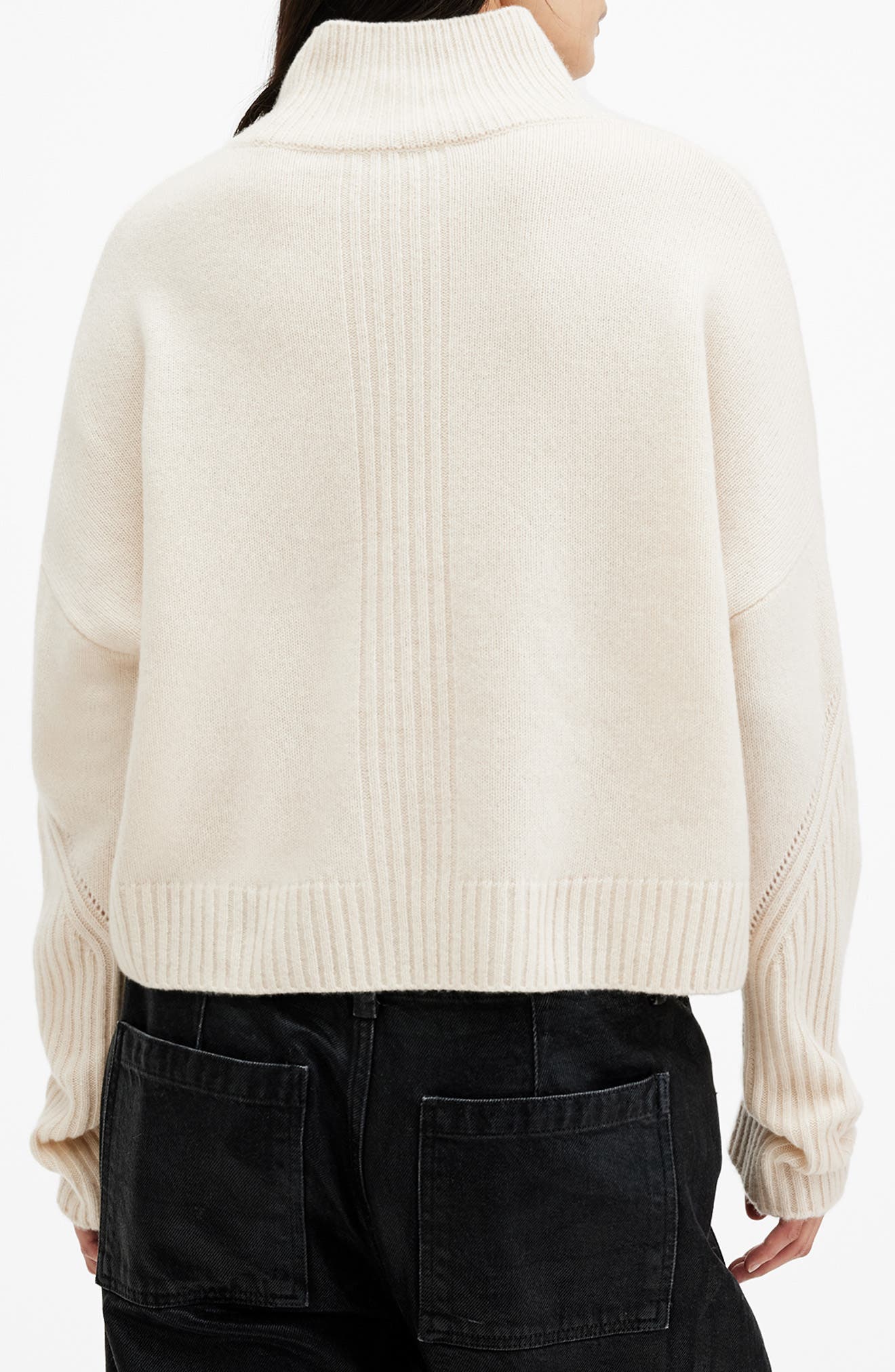 Ines Cashmere & Wool Turtleneck Sweater - image 2
