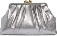 AIMEE Aimee Frame XL Leather Clutch