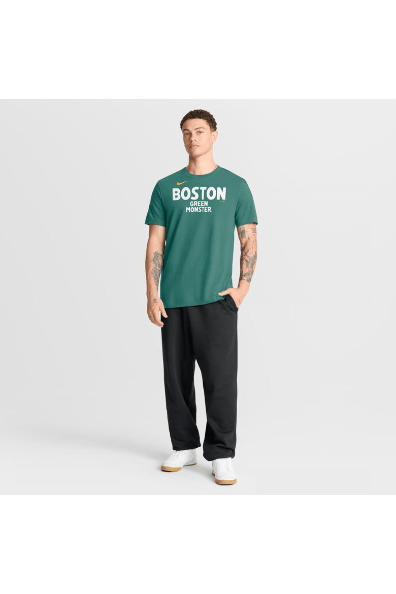 Men's Nike Green Boston Red Sox City Connect Wordmark T-Shirt, Alternate, color, Green