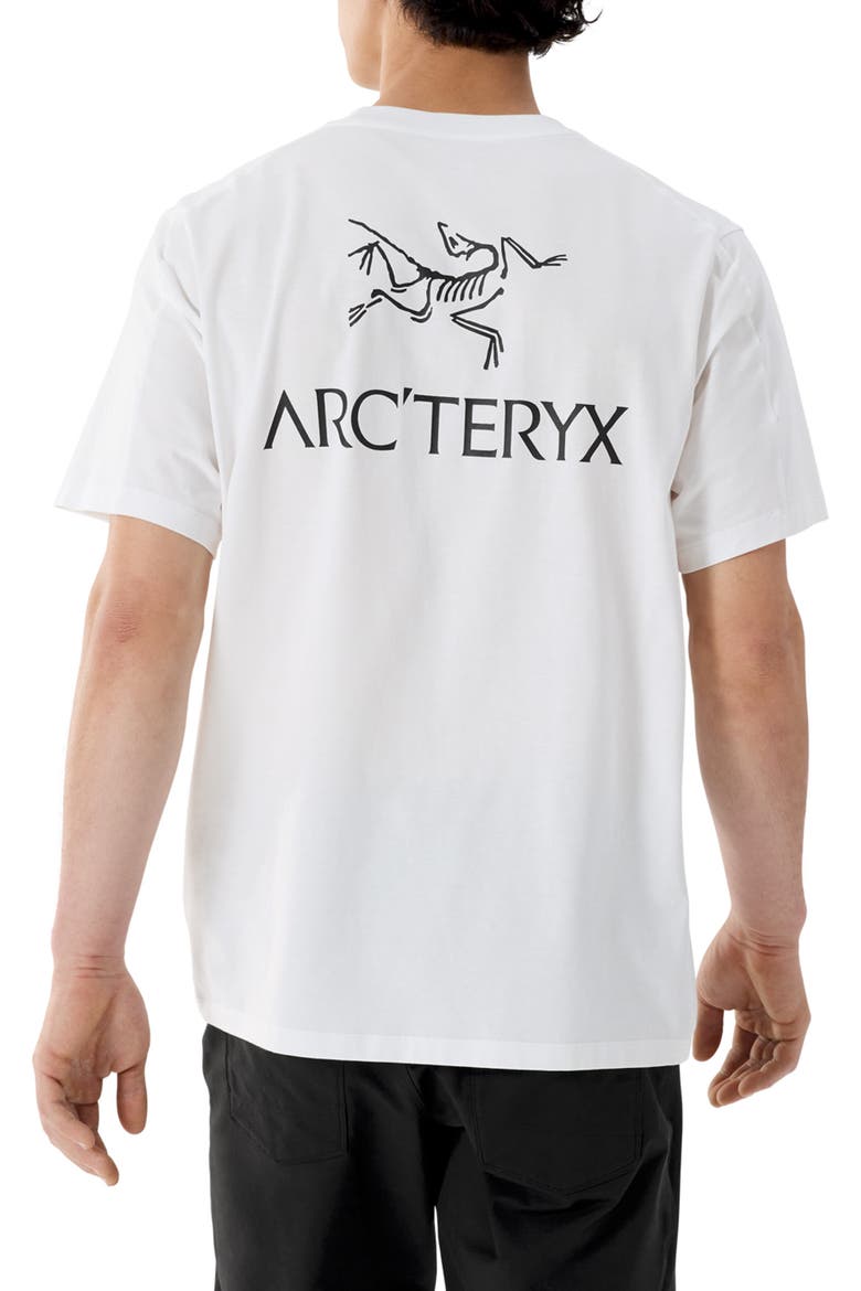 Kragg Bird Worm Cotton Graphic T-Shirt, Alternate, color, WHITE/BLACK