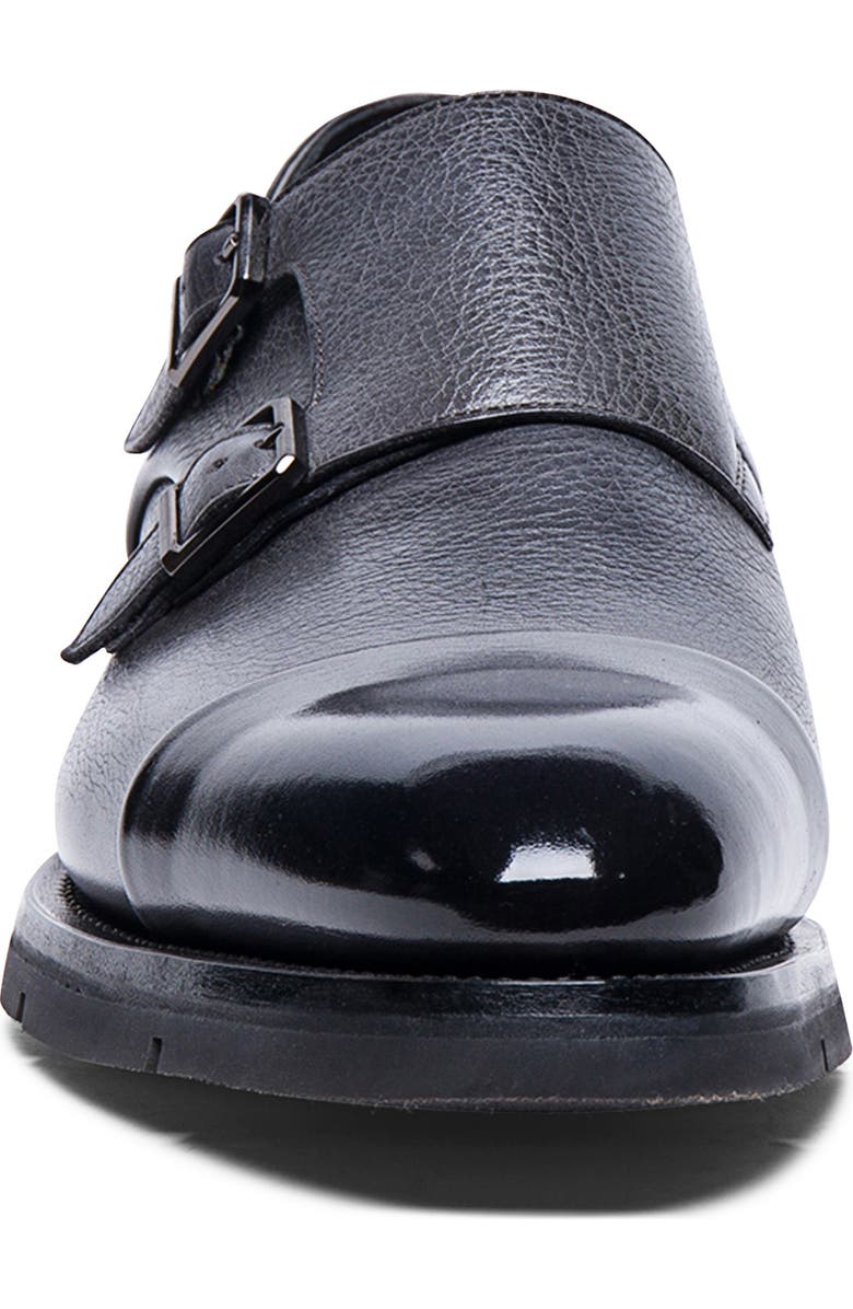 Santoni Divot Double Monk Strap Shoe, Alternate, color,