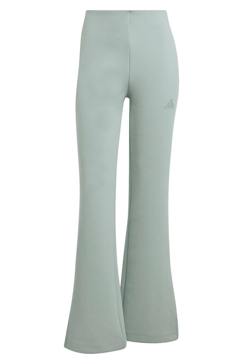 All SZN Split Flare Leggings, Alternate, color, WONDER SAGE/