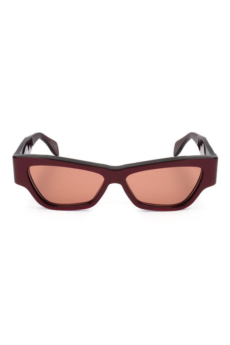 54mm Cat Eye Sunglasses, Main, color, TORT