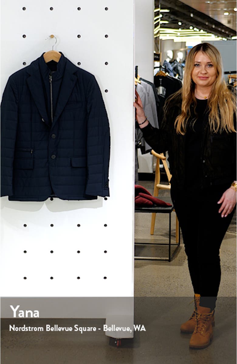 Men's ID Quilted Water Resistant Car Coat, sales video thumbnail