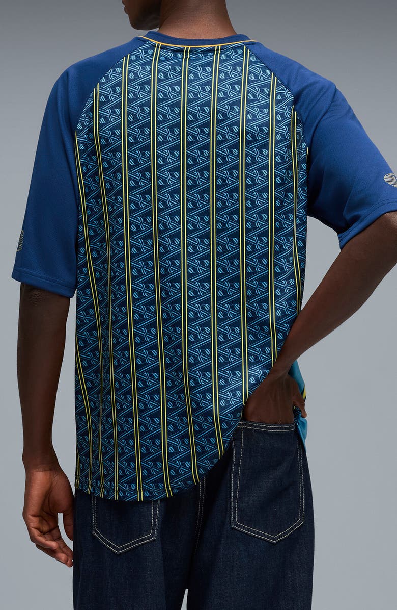 PUMA KING Extravaganza Jersey T-Shirt, Alternate, color, Vibrant Blue