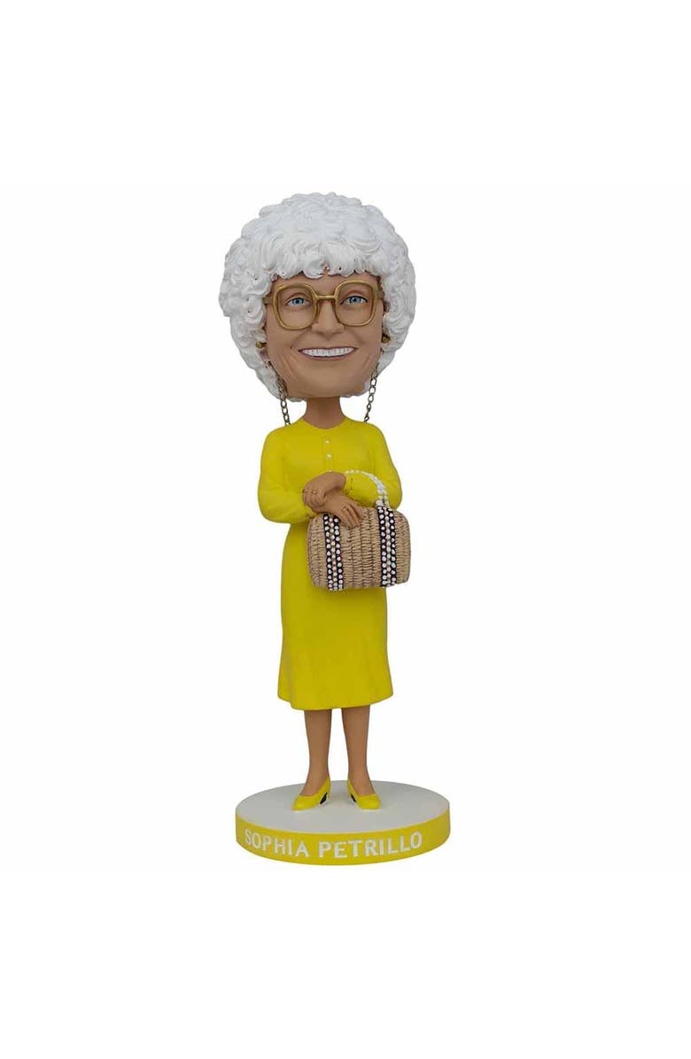 Toynk The Golden Girls 8 Inch Resin Bobblehead | Sophia Petrillo, Main, color, Yellow