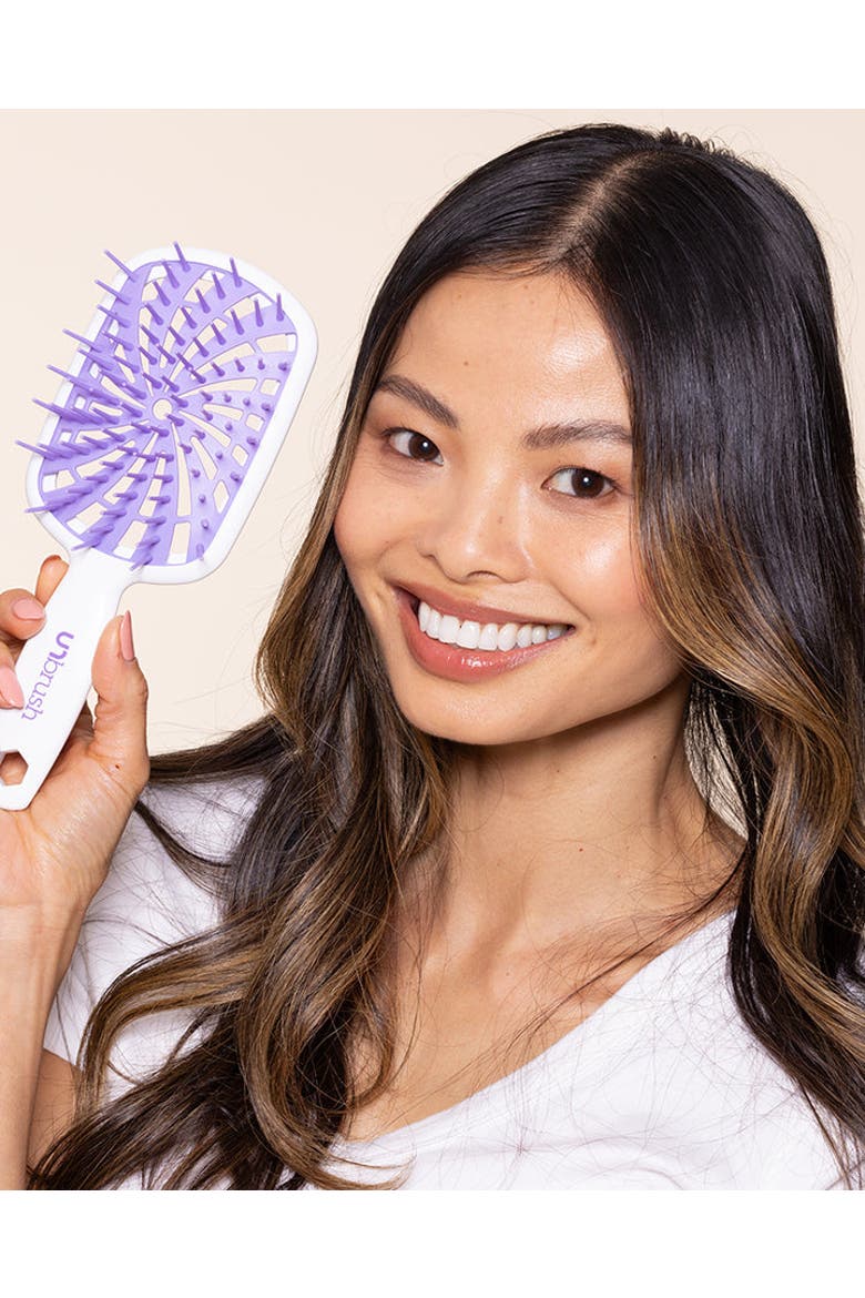 Plus Detangling Brush, Alternate, color, Sugar Plum