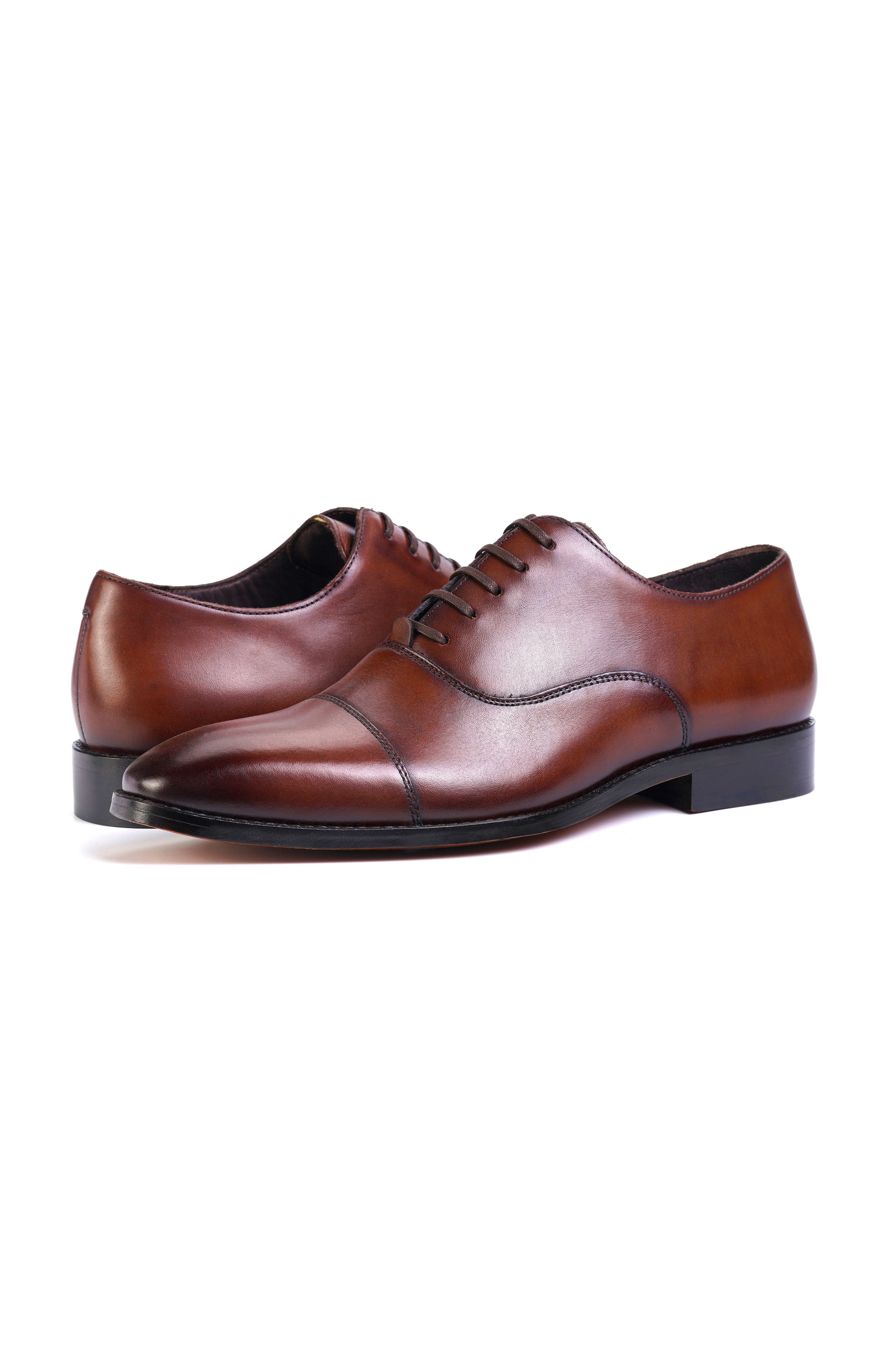 Anthony Veer Bill Cap-Toe Oxford, Alternate, color, Mahogany Burnished