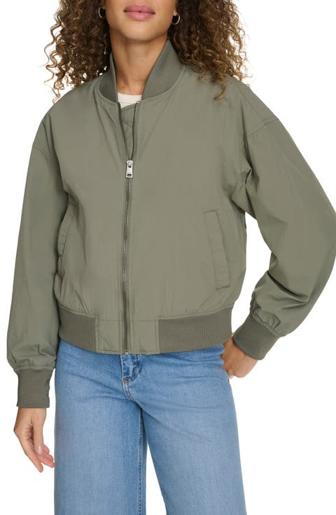 Relaxed Bomber Jacket