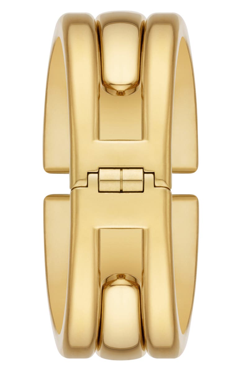 Tory Burch The Puzzle Cuff Bracelet Watch, 15mm x 19mm, Alternate, color,