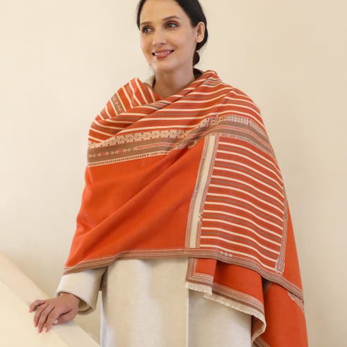 Youzey The Lola Scarf In Orange