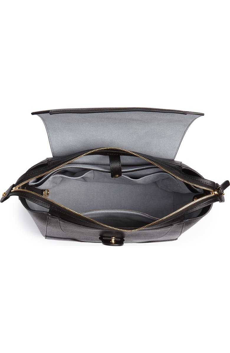 SENREVE Medium Maestra Pebbled Leather Convertible Satchel, Alternate, color,